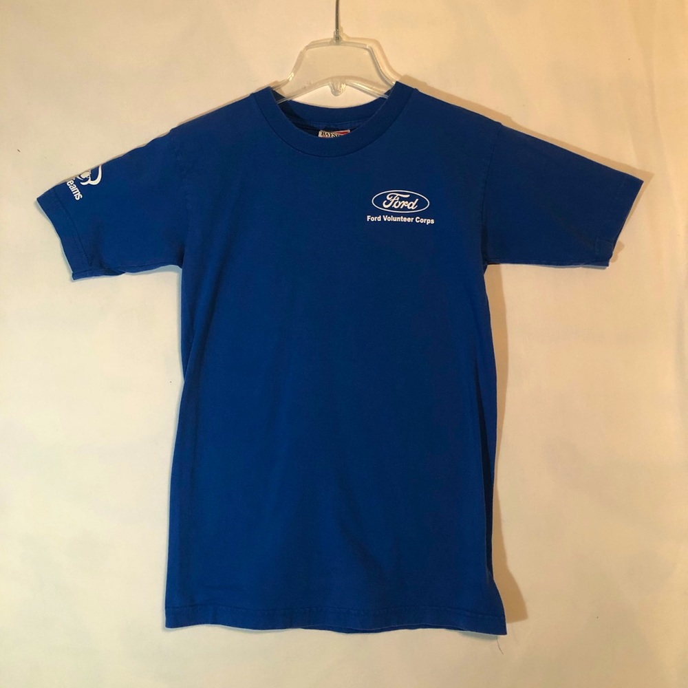 🟢 3/$25 Ford Volunteer Corps Blue T-Shirt Mens S